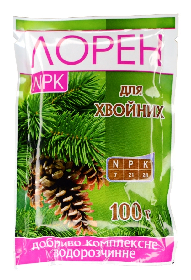 Добриво Лорен для хвої 100 г