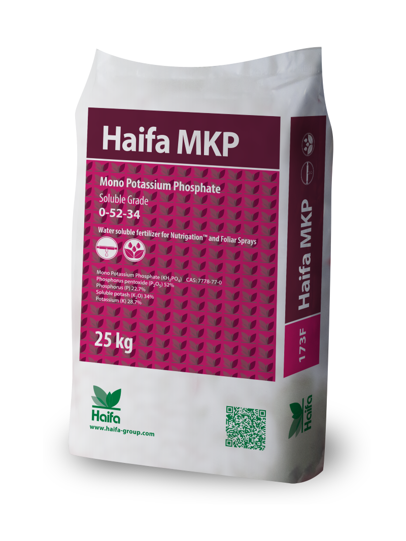Монофосфат калію Haifa (MKP 0-52-34), 25 кг