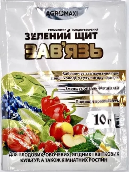Зелений щит "Зав'язь" сп. 10 г