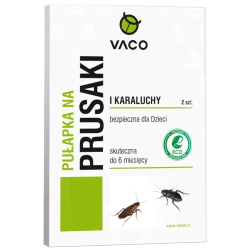 Пастка клейова від тарганів та прусаків 2 шт. Vaco Eco