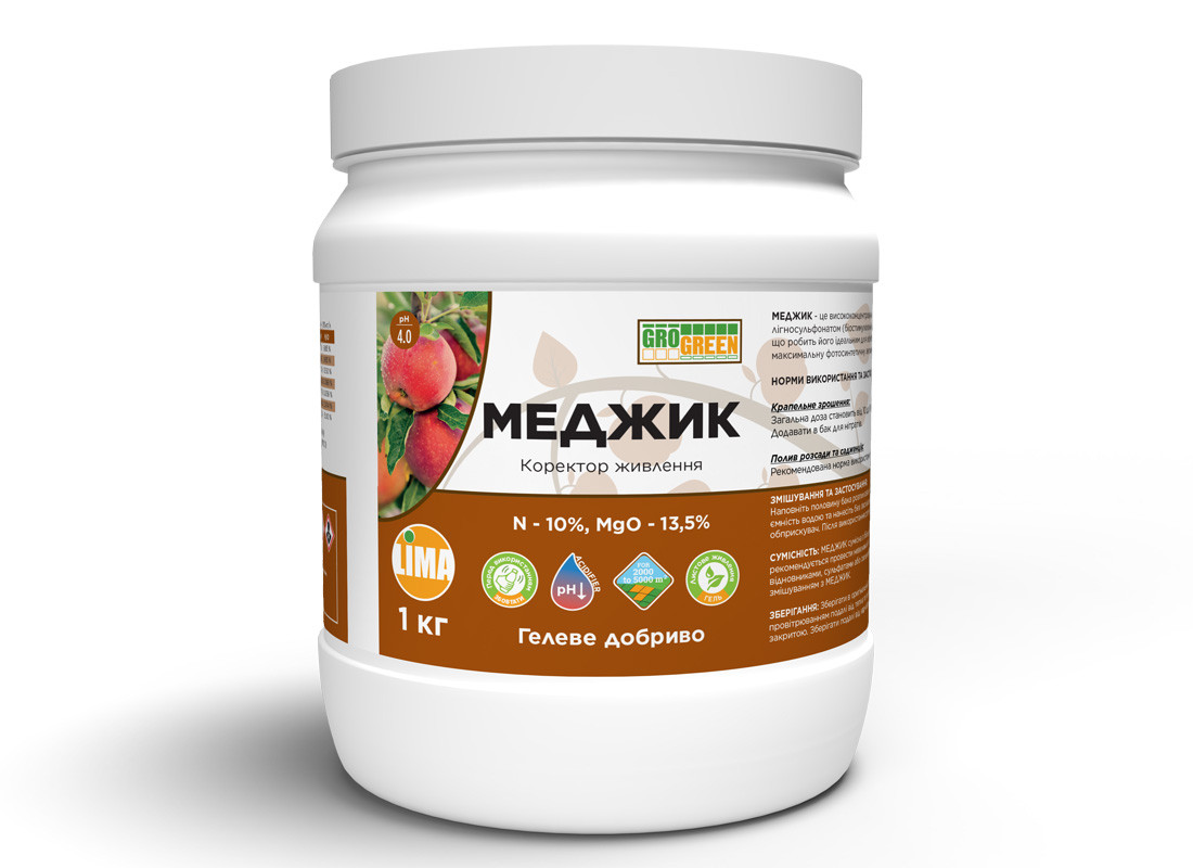 Меджик Гель N-10, MgO-13.5, 1 кг, GroGreen