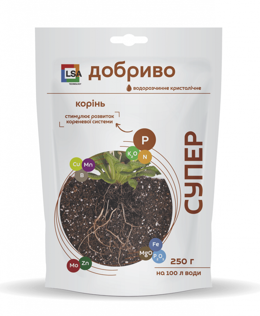 Добриво СУПЕР Корінь 250 гр