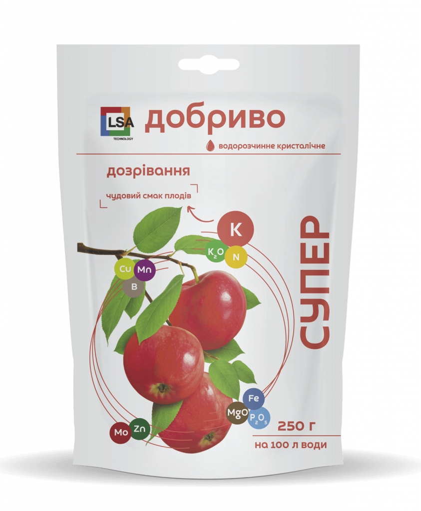 Добриво СУПЕР Дозрівання 250 г