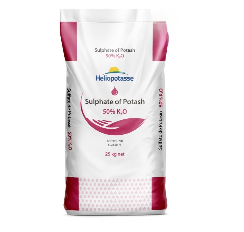 Сульфат Калію, 25 кг, Heliopotasse
