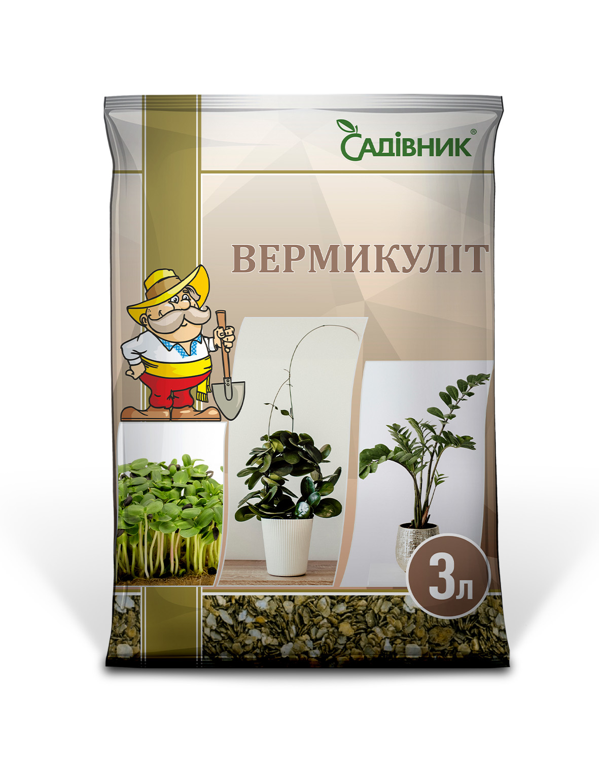 Вермикуліт 3 л Садівник